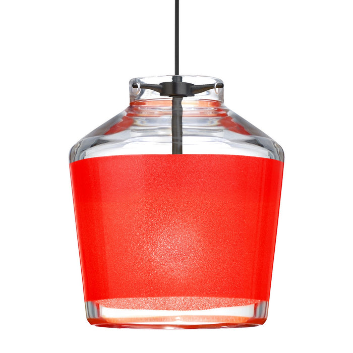 Besa RXP-PIC6RD-BK Pendant, Black