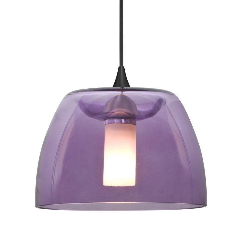Besa RXP-SPURPL-LED-BK Pendant, Black
