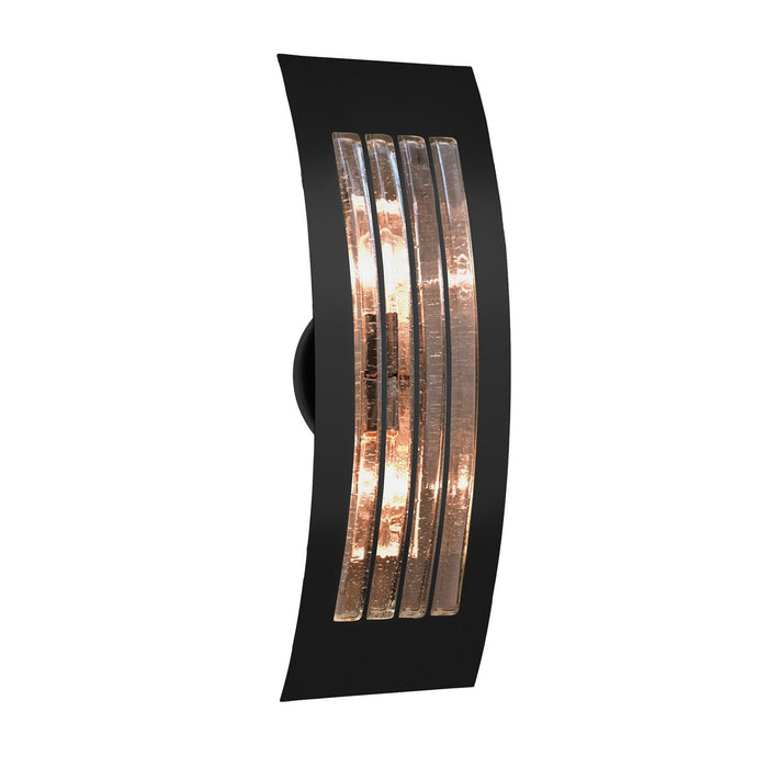 Besa SAIL17SM-EDIL-BK Wall Sconce, Black