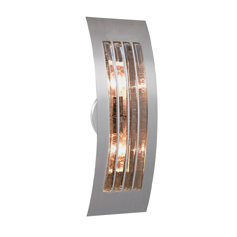 Besa SAIL17SM-EDIL-SL Wall Sconce, Silver