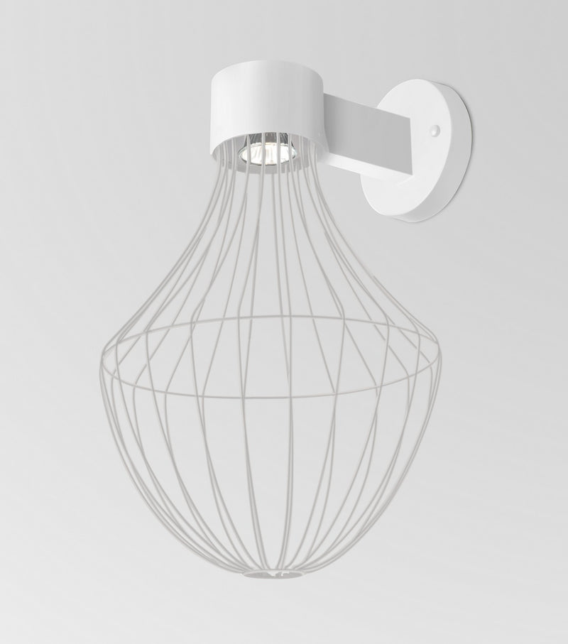 Besa SULTANA-F-WALL-LED-WH Wall Sconce, White