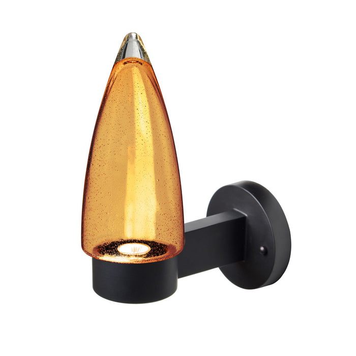 Besa SULUAM-WALL-LED-BK Wall Sconce, Black
