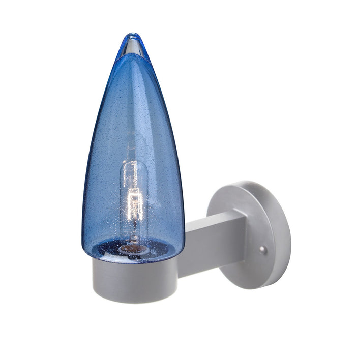 Besa SULUBL-WALL-SL Wall Sconce, Silver