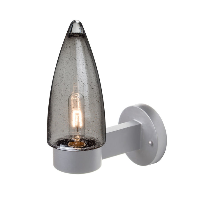 Besa SULUSM-WALL-SL Wall Sconce, Silver