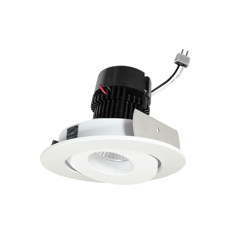 Nora Lighting NPRLV-4RG40XMPW LED Retrofit, Matte Powder White