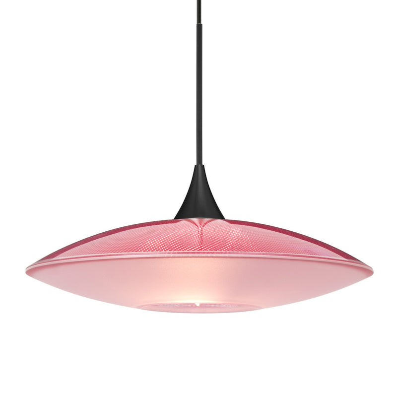 Besa X-6294RD-LED-BK Pendant, Black