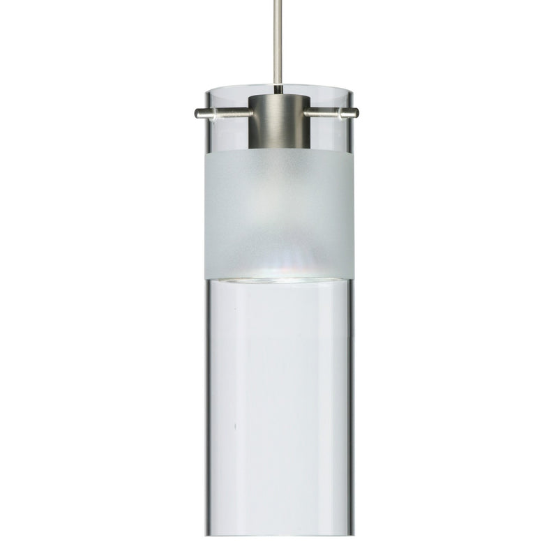 Besa X-6527EC-SN Pendant, Satin Nickel