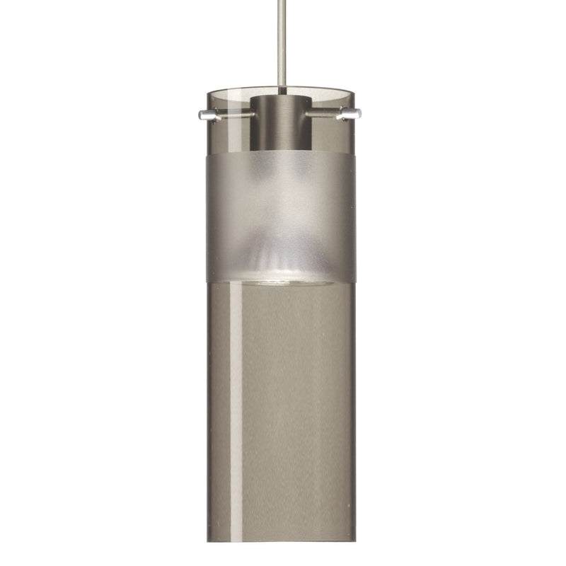 Besa X-6527ES-LED-SN Pendant, Satin Nickel