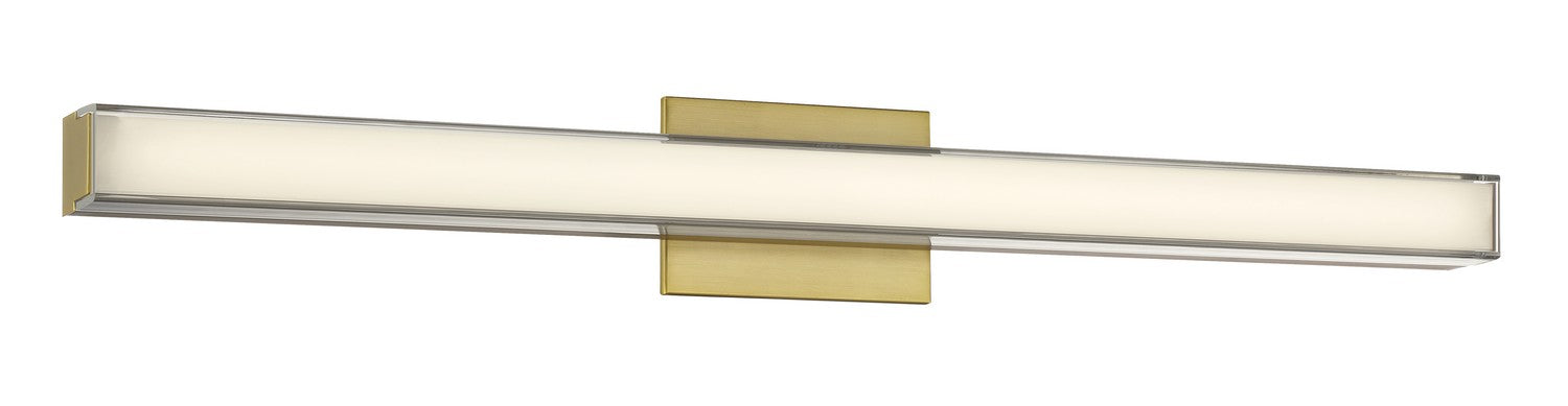 Minka-Lavery 514-787-L LED Bath Vanity, Ashen Brass
