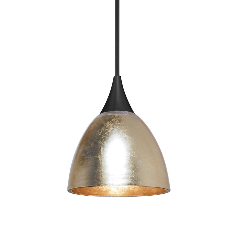 Besa XP-1758GF-LED-BK Pendant, Black