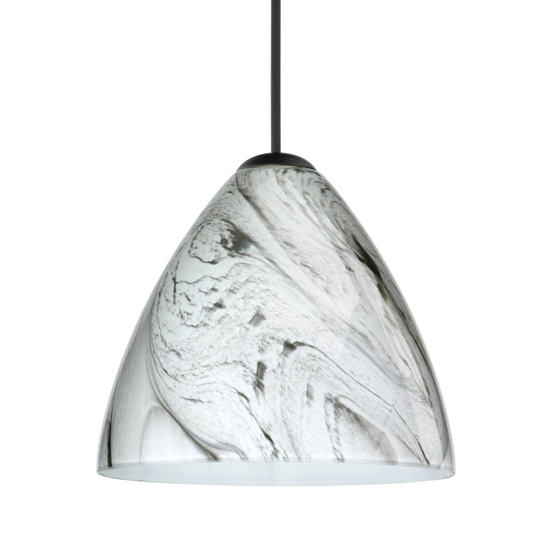 Besa XP-1779MG-LED-BK Pendant, Black