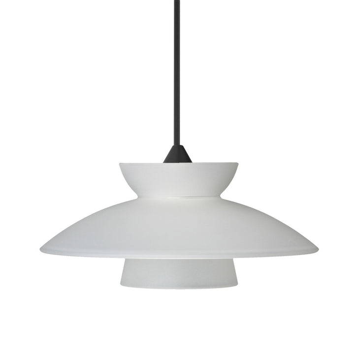 Besa XP-271825-LED-BK Pendant, Black