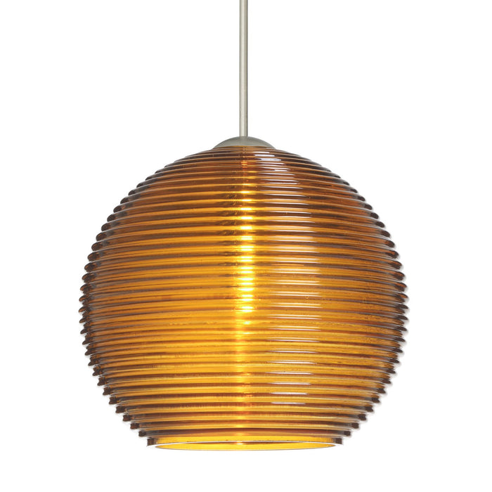 Besa XP-461582-LED-SN Pendant, Satin Nickel