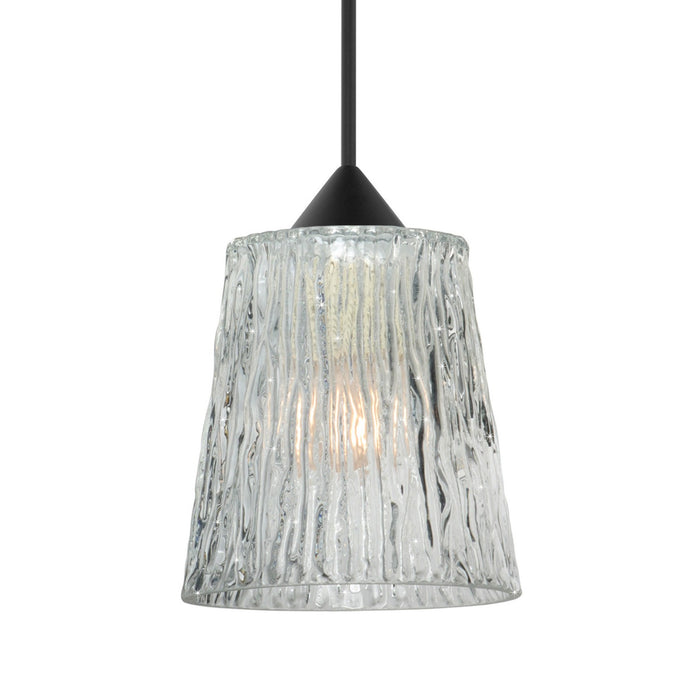 Besa XP-512500-LED-BK Pendant, Black