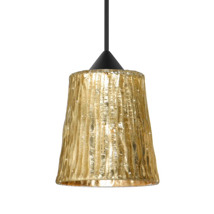 Besa XP-5125GF-BK Pendant, Black