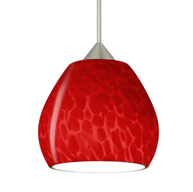 Besa XP-5605RC-SN Pendant, Satin Nickel