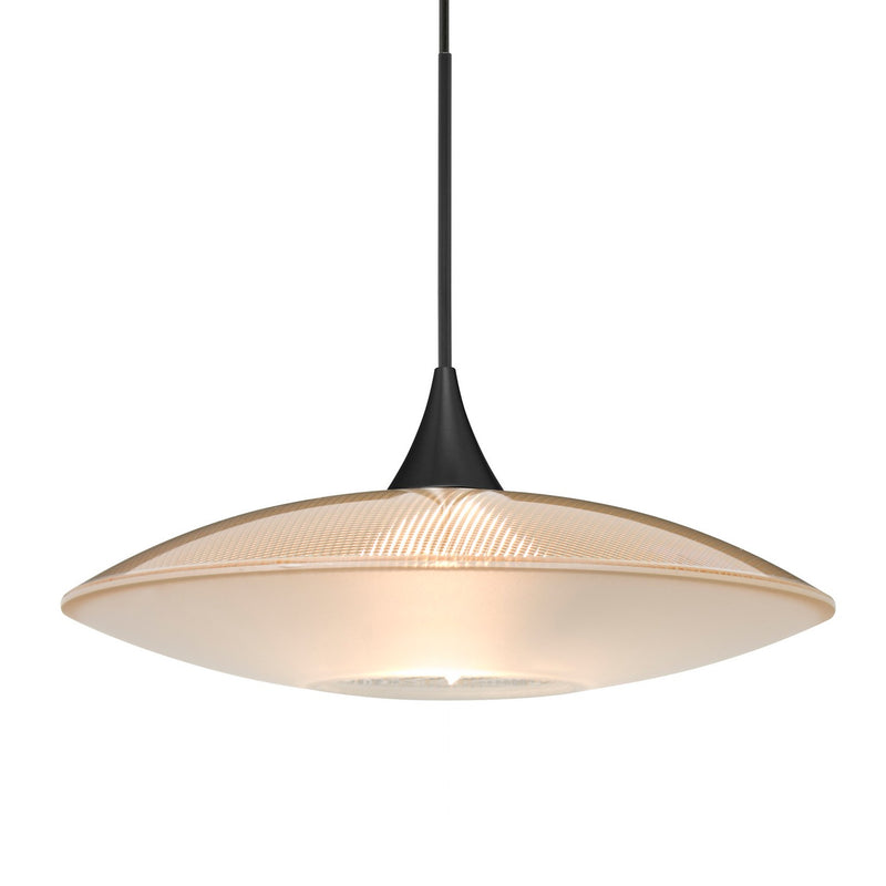 Besa XP-6294GD-LED-BK Pendant, Black