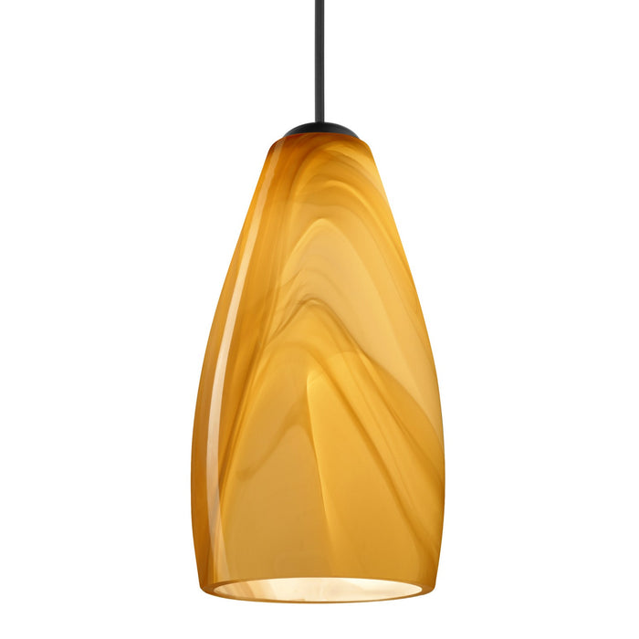 Besa XP-7198HN-LED-BK Pendant, Black