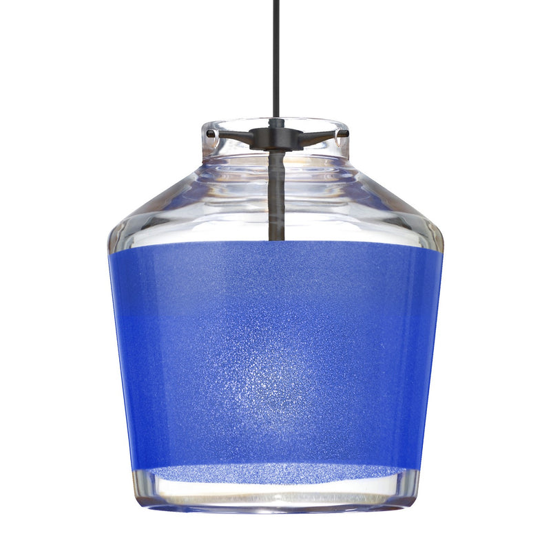 Besa XP-PIC6BL-LED-BK Pendant, Black