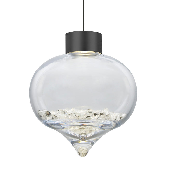 Besa XP-TERRACL-LED-BK Pendant, Black