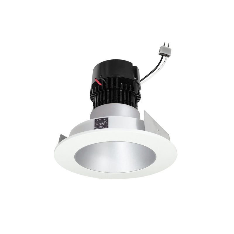 Nora Lighting NPRLV-4RNDC27XHZMPW LED Retrofit Reflector, Haze / Matte Powder White