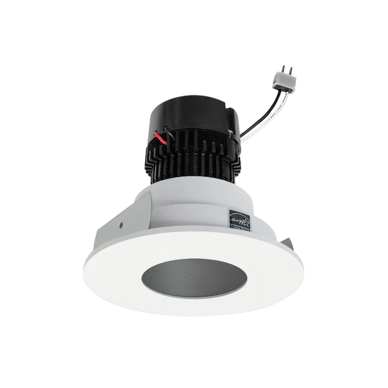 Nora Lighting NPRLV-4RPH40XHZMPW LED Pinhole Retrofit, Haze / Matte Powder White
