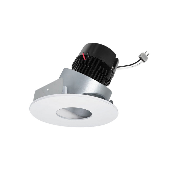 Nora Lighting NPRLV-4RPHACDXHZMPW LED Pinhole Retrofit, Haze / Matte Powder White
