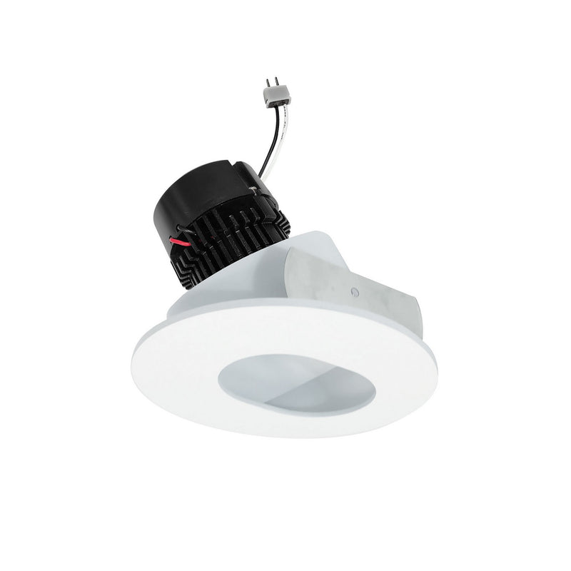 Nora Lighting NPRLV-4RSL30XMPW LED Slot Aperture Retrofit, Matte Powder White