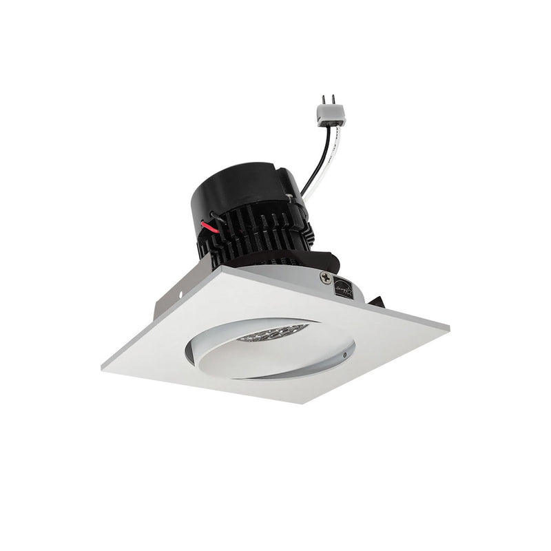 Nora Lighting NPRLV-4SC30XMPW LED Cone Retrofit, Matte Powder White