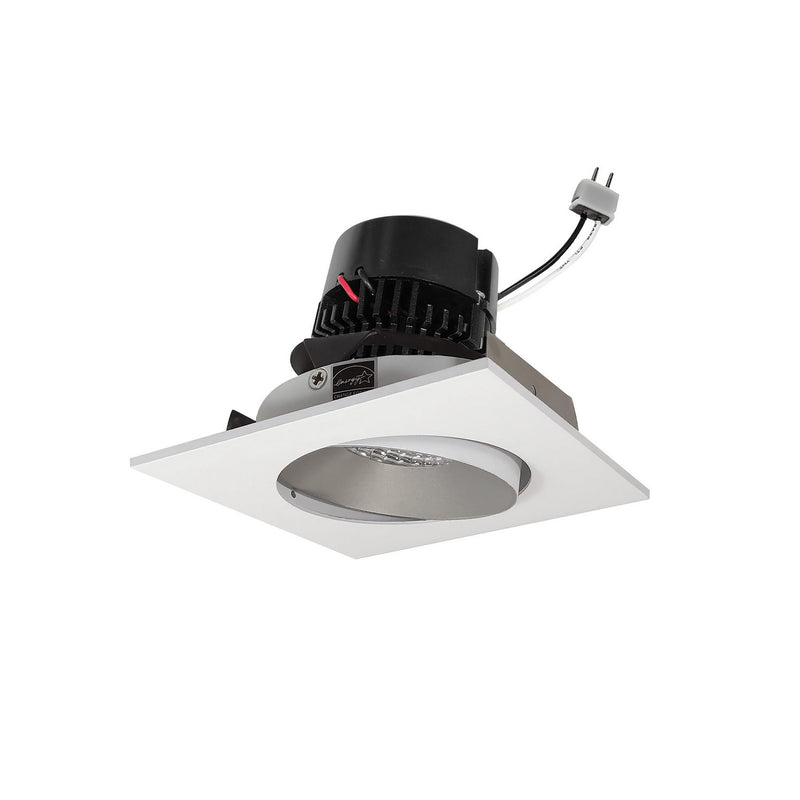 Nora Lighting NPRLV-4SC40XHZMPW LED Cone Retrofit, Haze / Matte Powder White