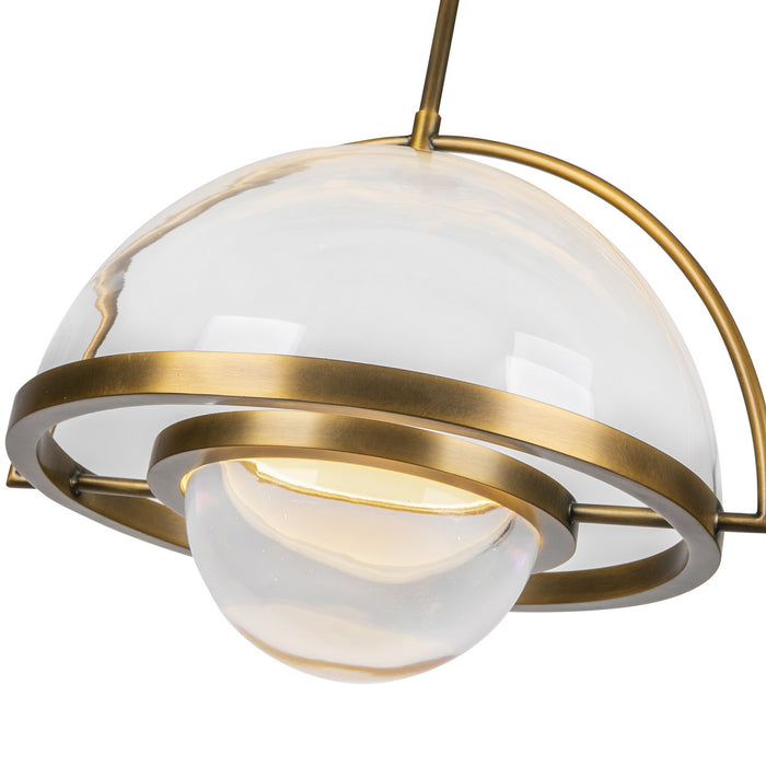 Kuzco Lighting PD20716-VB-UNV LED Pendant, Vintage Brass