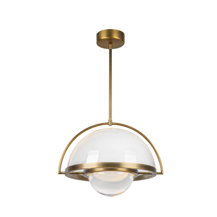 Kuzco Lighting PD20716-VB-UNV LED Pendant, Vintage Brass