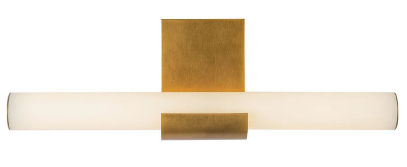 Alora WV353020VB LED Wall Vanity, Vintage Brass