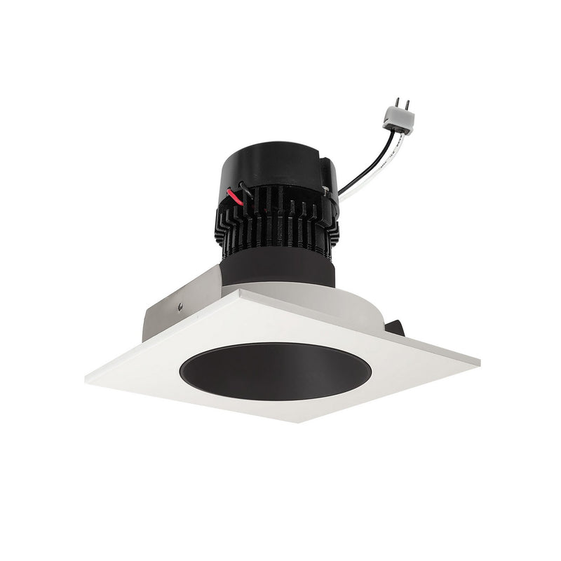 Nora Lighting NPRLV-4SNDC27XBW LED Retrofit Reflector, Black / White