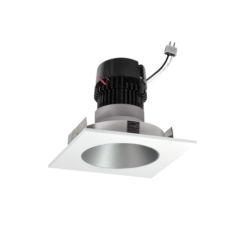 Nora Lighting NPRLV-4SNDC30XHZMPW LED Retrofit Reflector, Haze / Matte Powder White