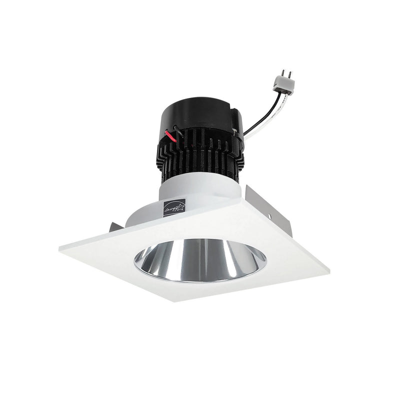 Nora Lighting NPRLV-4SNDCCDXCMPW LED Retrofit Reflector, Clear / Matte Powder White