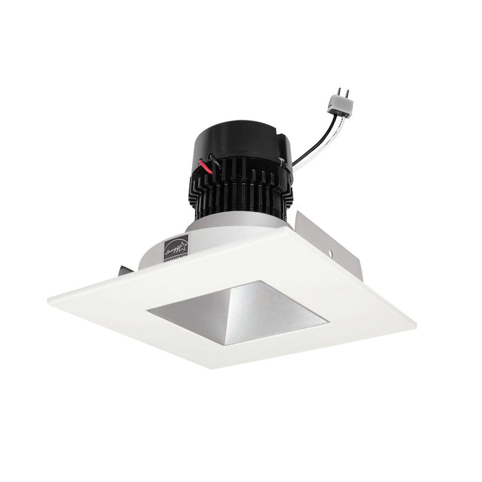Nora Lighting NPRLV-4SNDSQ35XHZMPW LED Retrofit Reflector, Haze / Matte Powder White