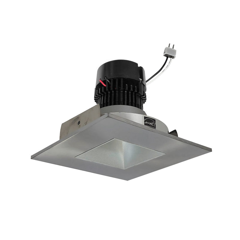 Nora Lighting NPRLV-4SNDSQ40XHN LED Retrofit Reflector, Haze / Natural Metal