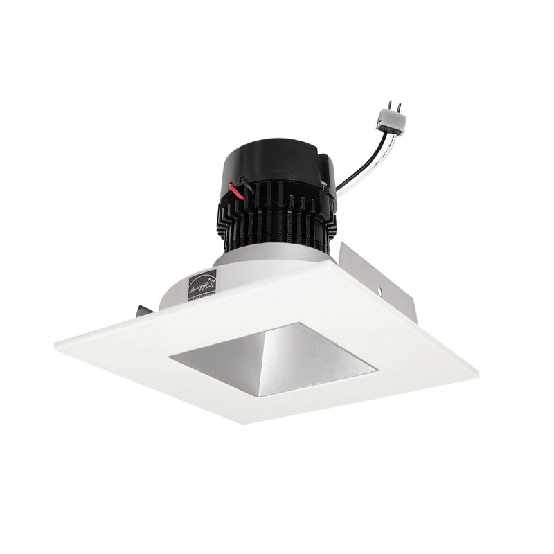 Nora Lighting NPRLV-4SNDSQ40XHZMPW LED Retrofit Reflector, Haze / Matte Powder White