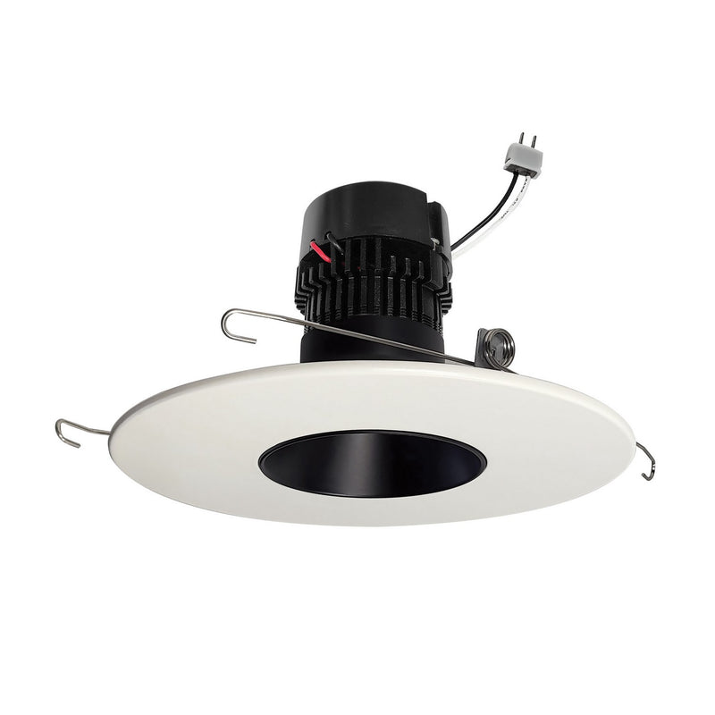 Nora Lighting NPRLV-56RNDC27XBW LED Retrofit Reflector, Black / White