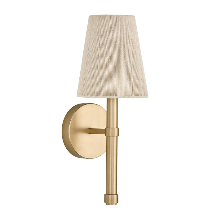 Capital Lighting 654511MA One Light Wall Sconce, Matte Brass