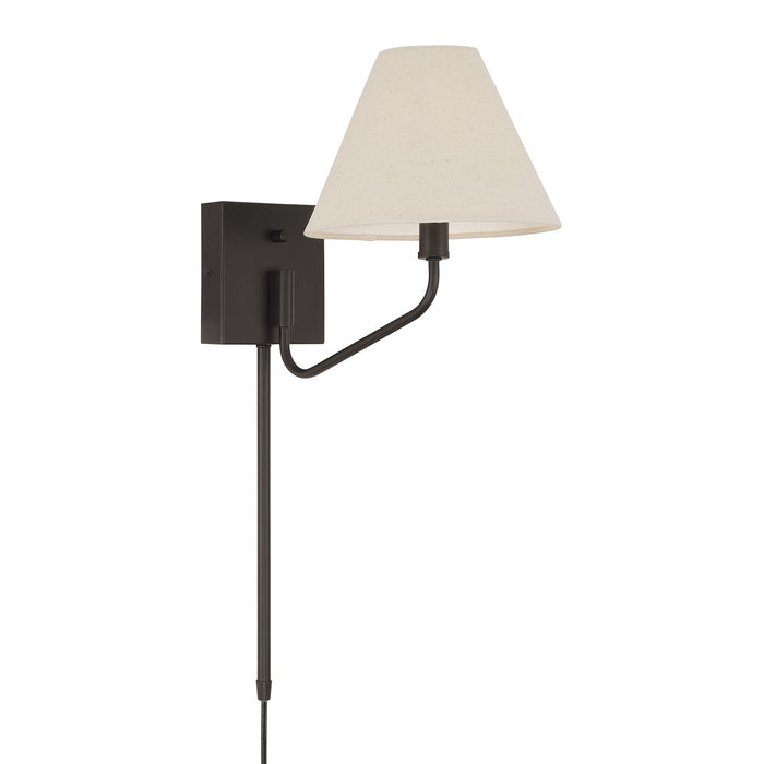 Capital Lighting 656611ES-713 One Light Wall Sconce, Espresso
