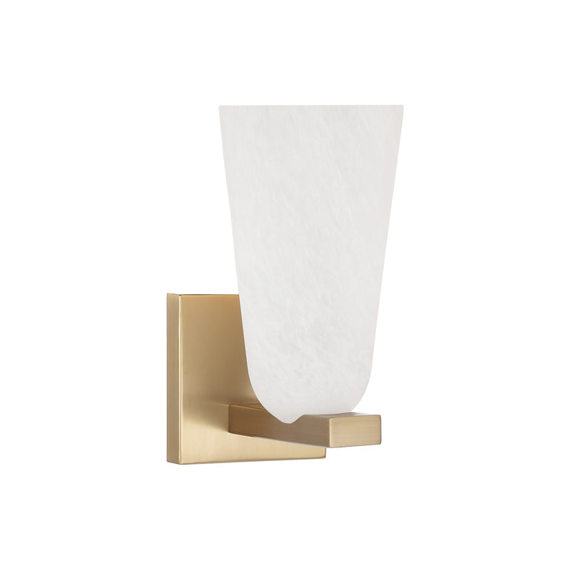 Capital Lighting 656911MA-556 One Light Wall Sconce, Matte Brass
