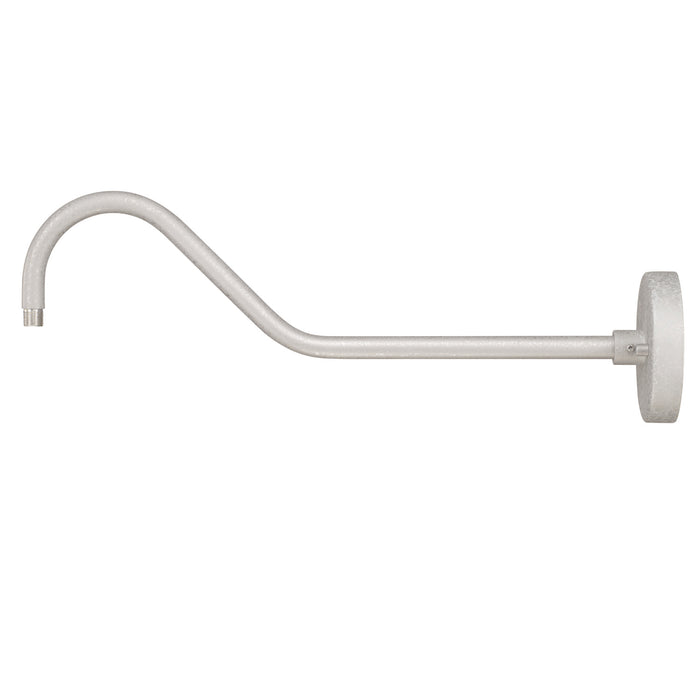 Capital Lighting 936309GV Outdoor Goose Neck Wall Mount, Galvanized