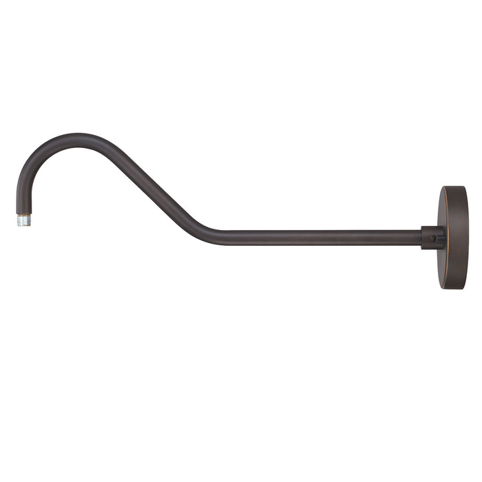 Capital Lighting 936309OZ Outdoor Goose Neck Wall Mount, Oiled Bronze