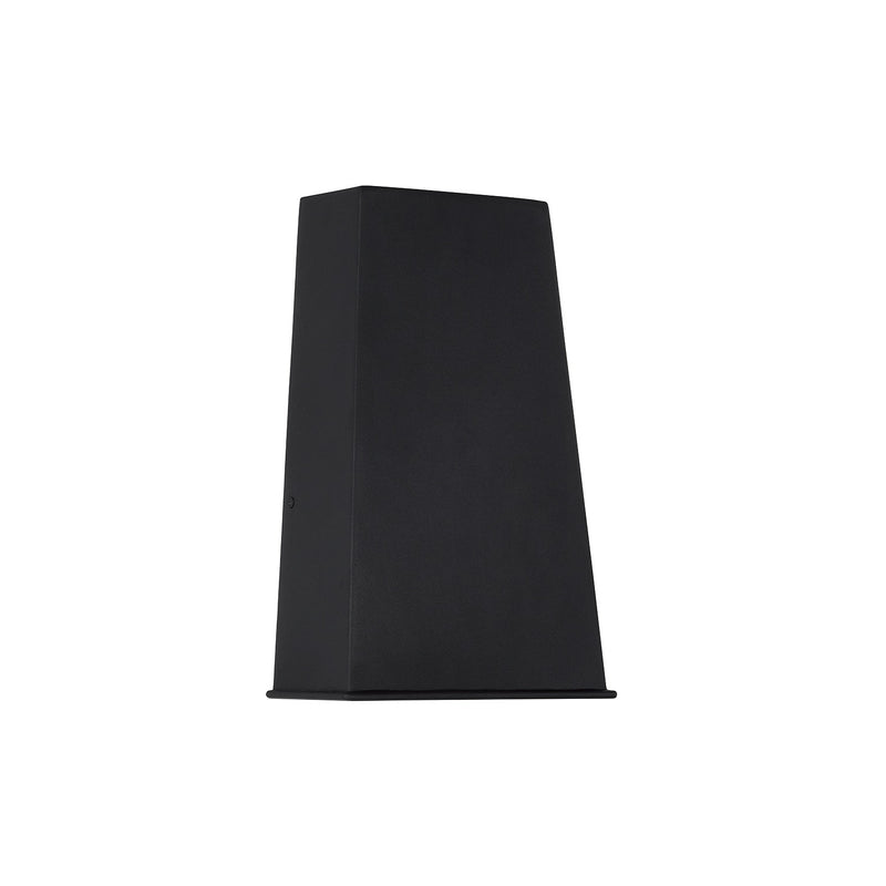 Capital Lighting 955012BK-LD One Light Outdoor Wall Lantern, Black