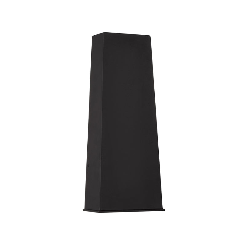 Capital Lighting 955013BK-LD One Light Outdoor Wall Lantern, Black