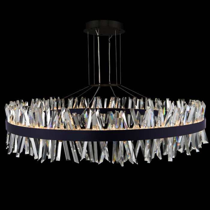 Allegri 030257-052 LED Pendant, Matte Balck