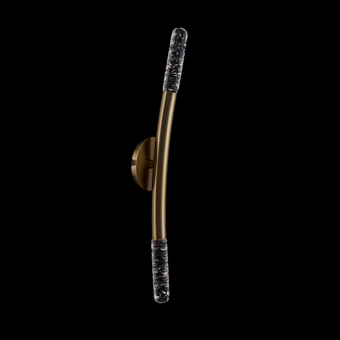Allegri 039221-044-FR001 LED Wall Sconce, Winter Brass