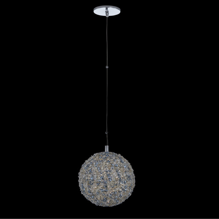 Allegri 040055-010-FR1AQCG LED Pendant, Polished Chrome